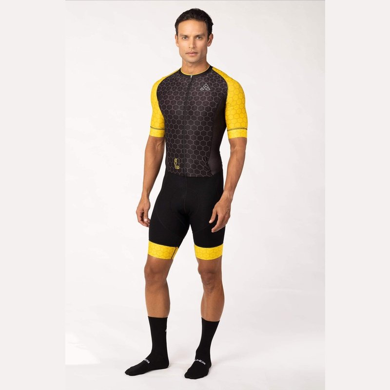 Onnor Sport Men's Bumblebee Elite Cycling Skinsuit