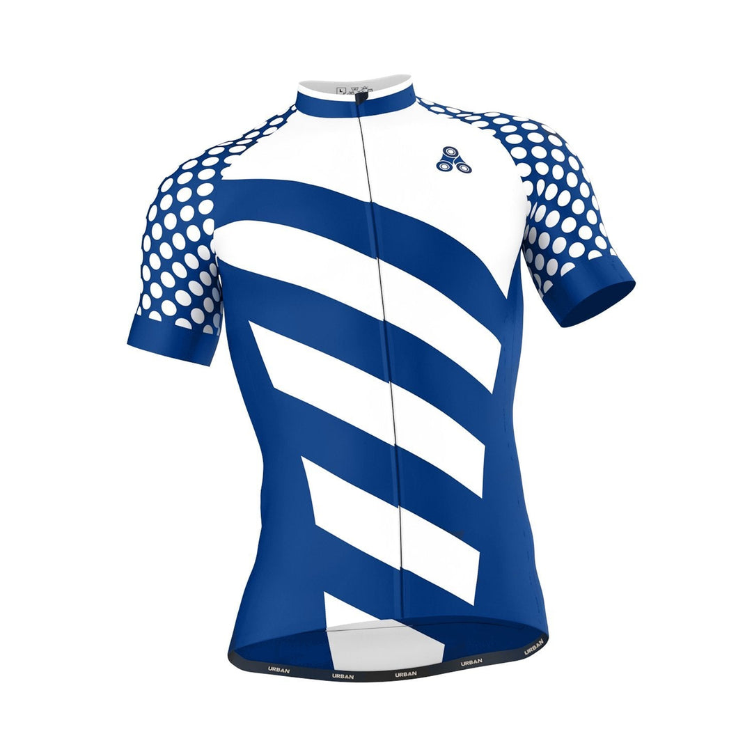 Urban Cycling Men's Elite Royal Cycling Short Sleeve Jerseys / Bib Shorts