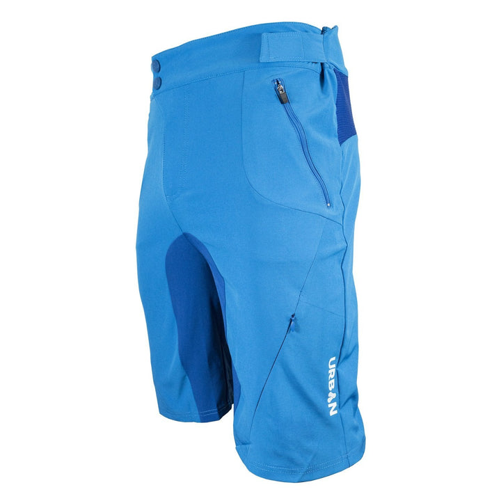 Urban Cycling Men's Gravel Grinder Cyclocross / MTB Shorts - Flex Soft Shell Shorts with Zip Pockets and Vents