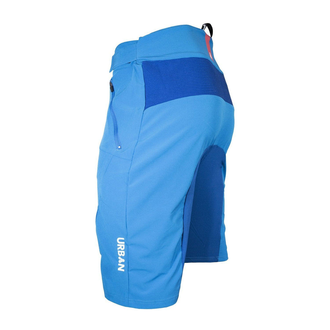 Urban Cycling Men's Gravel Grinder Cyclocross / MTB Shorts - Flex Soft Shell Shorts with Zip Pockets and Vents