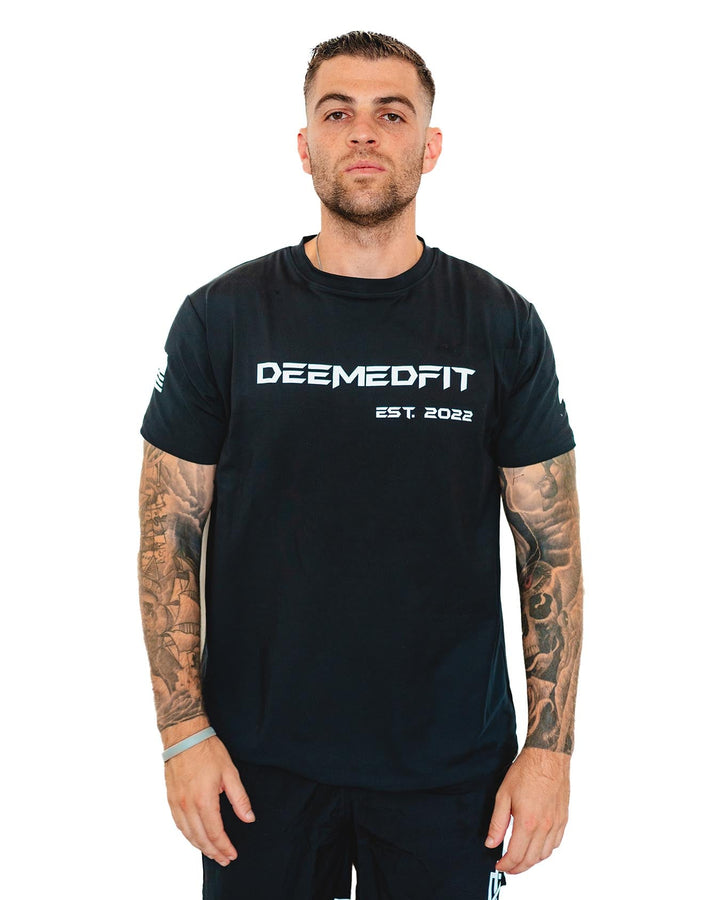 DeemedFit Men's Gym Tee "Compellence"