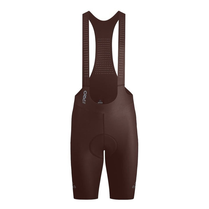 Onnor Sport Men's Seamless Brown Pro Cycling Bib