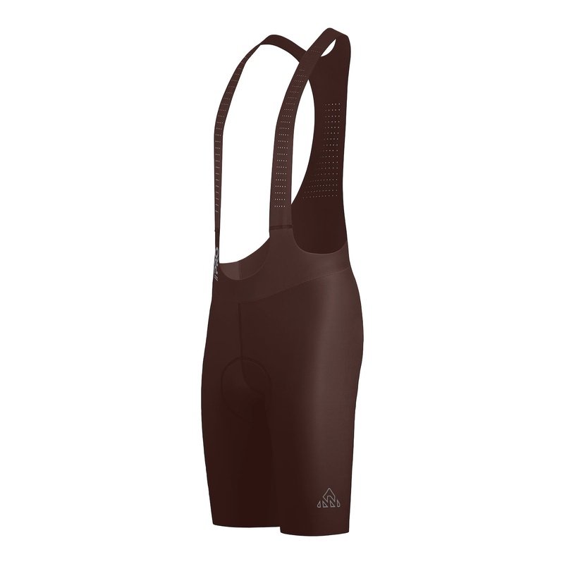 Onnor Sport Men's Seamless Brown Pro Cycling Bib