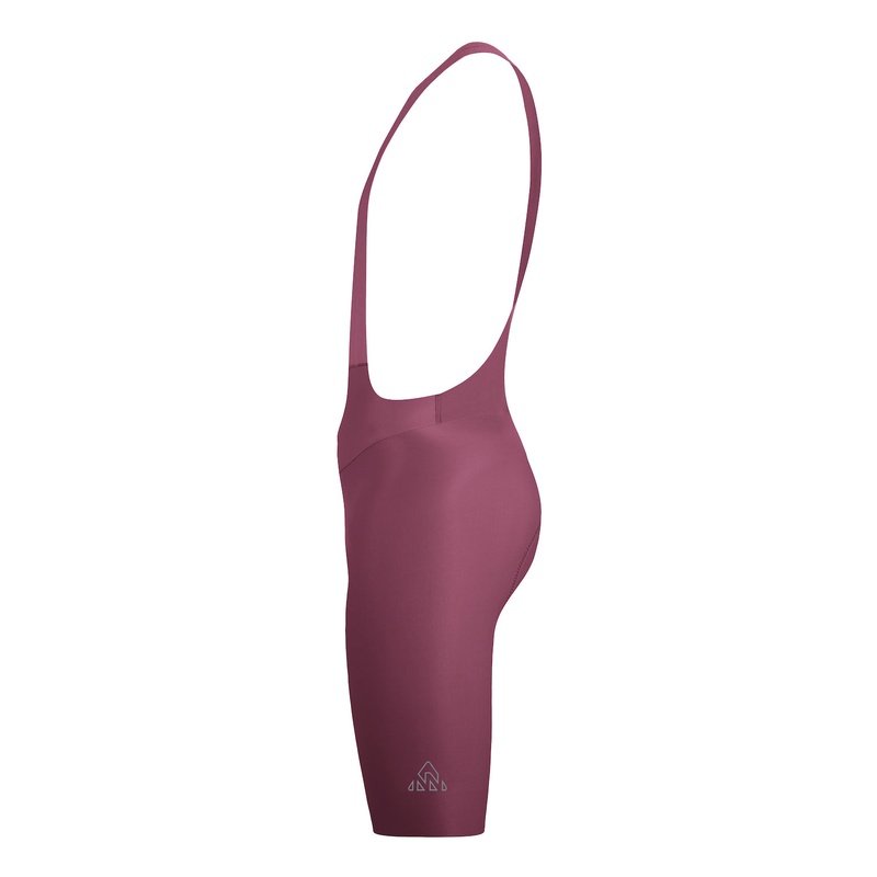 Onnor Sport Men's Seamless Burgundy Pro Cycling Bib