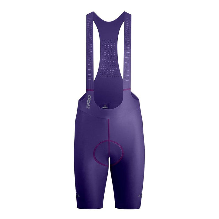 Onnor Sport Men's Seamless Purple Pro Cycling Bib