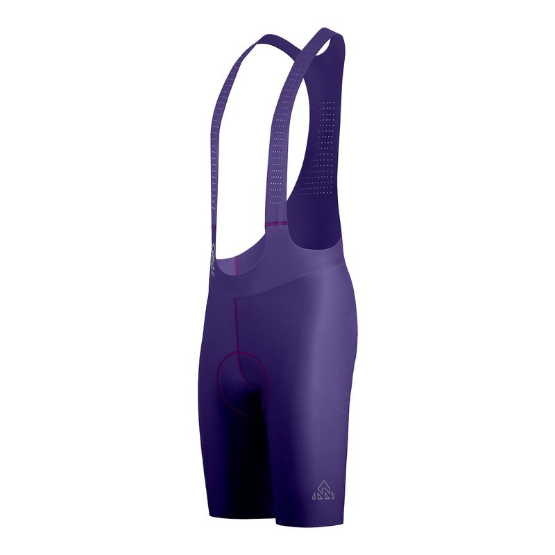 Onnor Sport Men's Seamless Purple Pro Cycling Bib