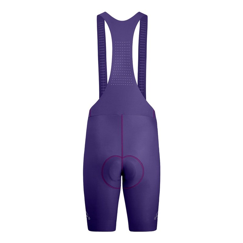 Onnor Sport Men's Seamless Purple Pro Cycling Bib