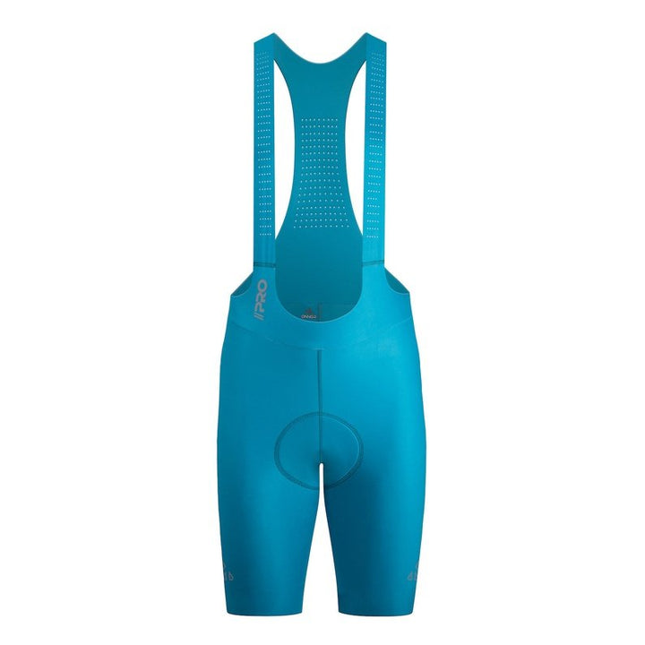 Onnor Sport Men's Seamless Turquoise Pro Cycling Bib