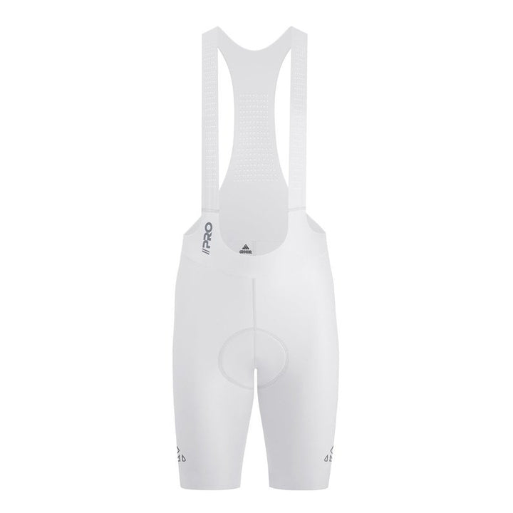 Onnor Sport Men's Seamless White Pro Cycling Bib