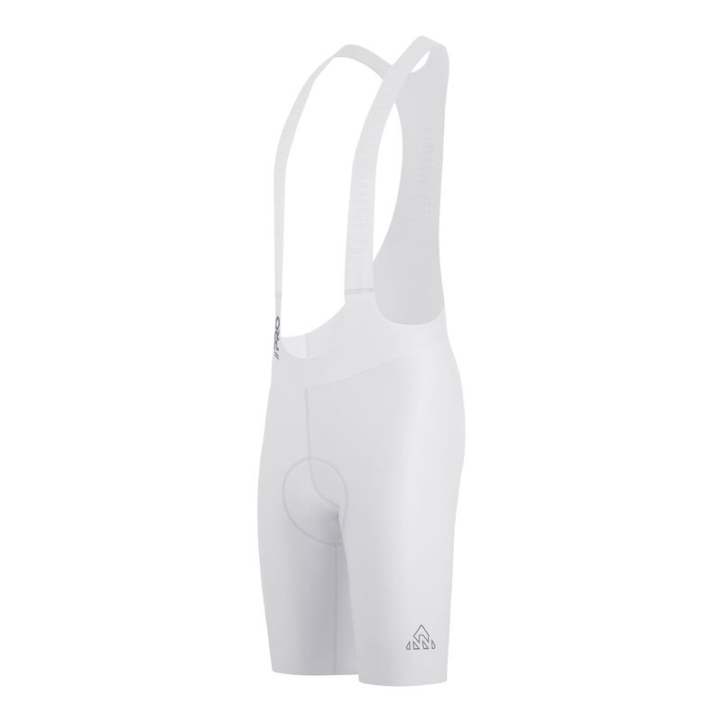 Onnor Sport Men's Seamless White Pro Cycling Bib