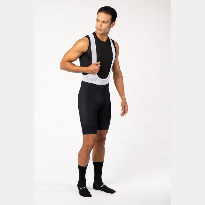 Onnor Sport Men's Smooth Black Expert Cycling Bib