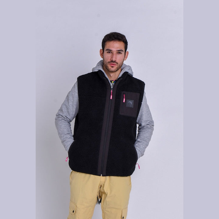 OOSC Clothing Method Sherpa Vest Blackout - Men's