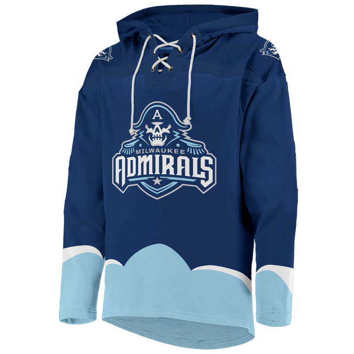 Milwaukee Admirals Hockey Lace Hoodie for Fans
