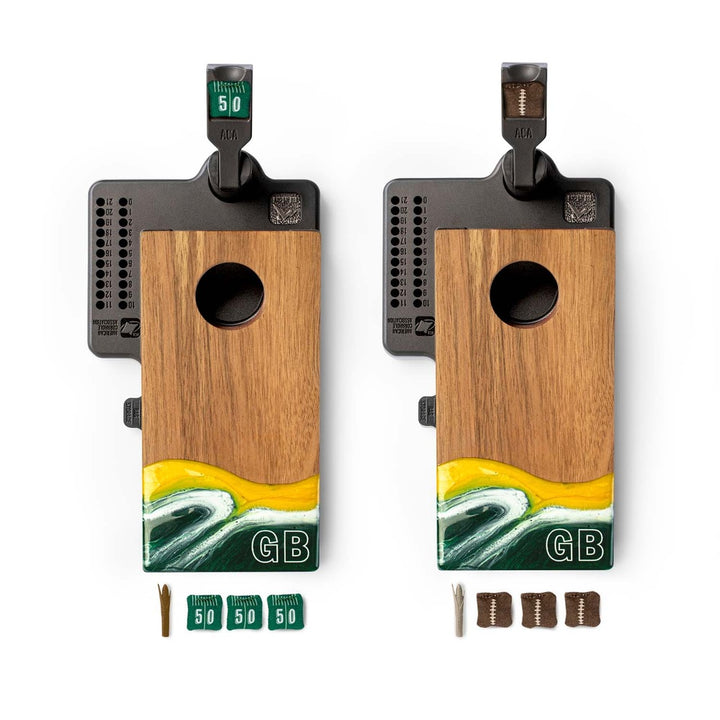 Mini Cornhole Set - Tabletop Resin & Wood | Gameday