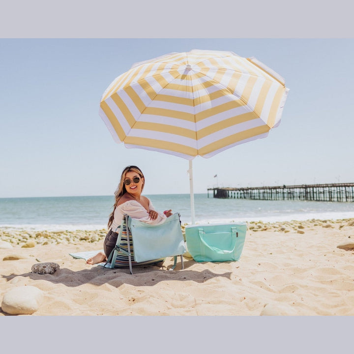 Picnic Time 5.5 Ft. Portable Beach Umbrella