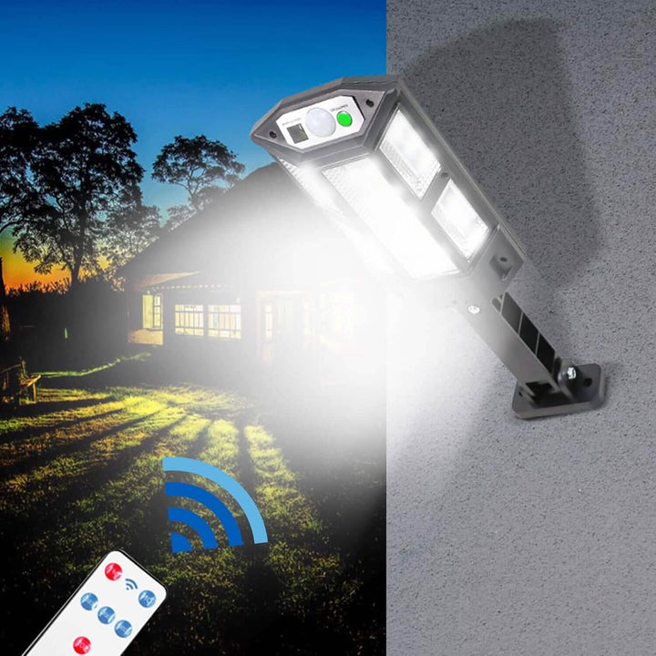 Solar Powered Motion Sensor Lights - 3 Modes, 43 LED