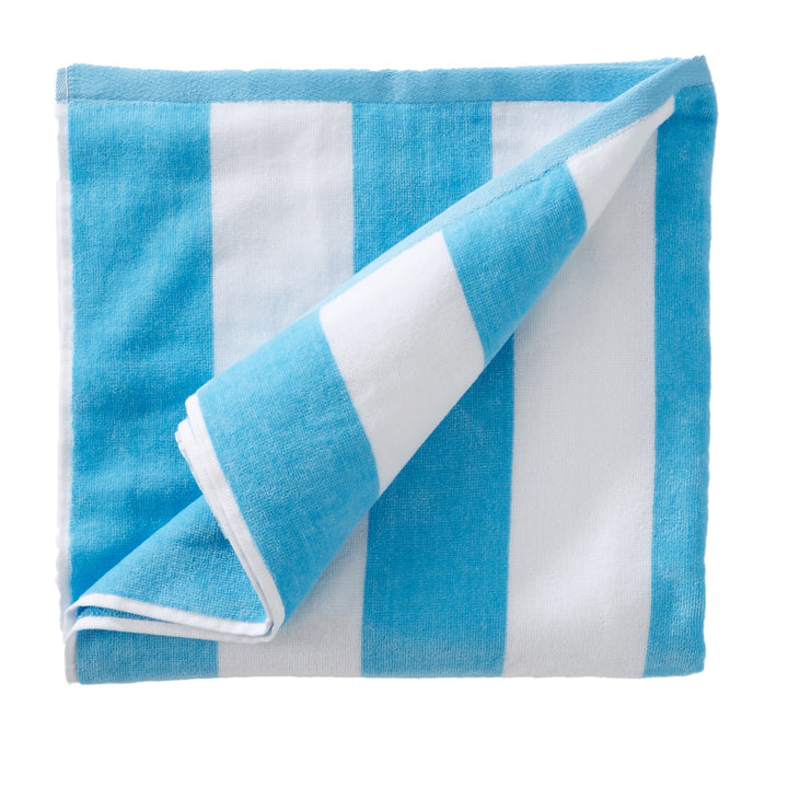 Cotton Velour Cabana Beach Towel - Novia Collection