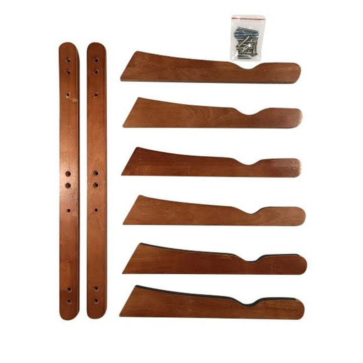 COR Surf Triple Surfboard Wall Rack - Bamboo or Dark Wood