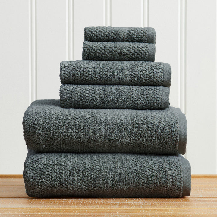 Cotton Woven Bath Towel Set - Marbella Collection