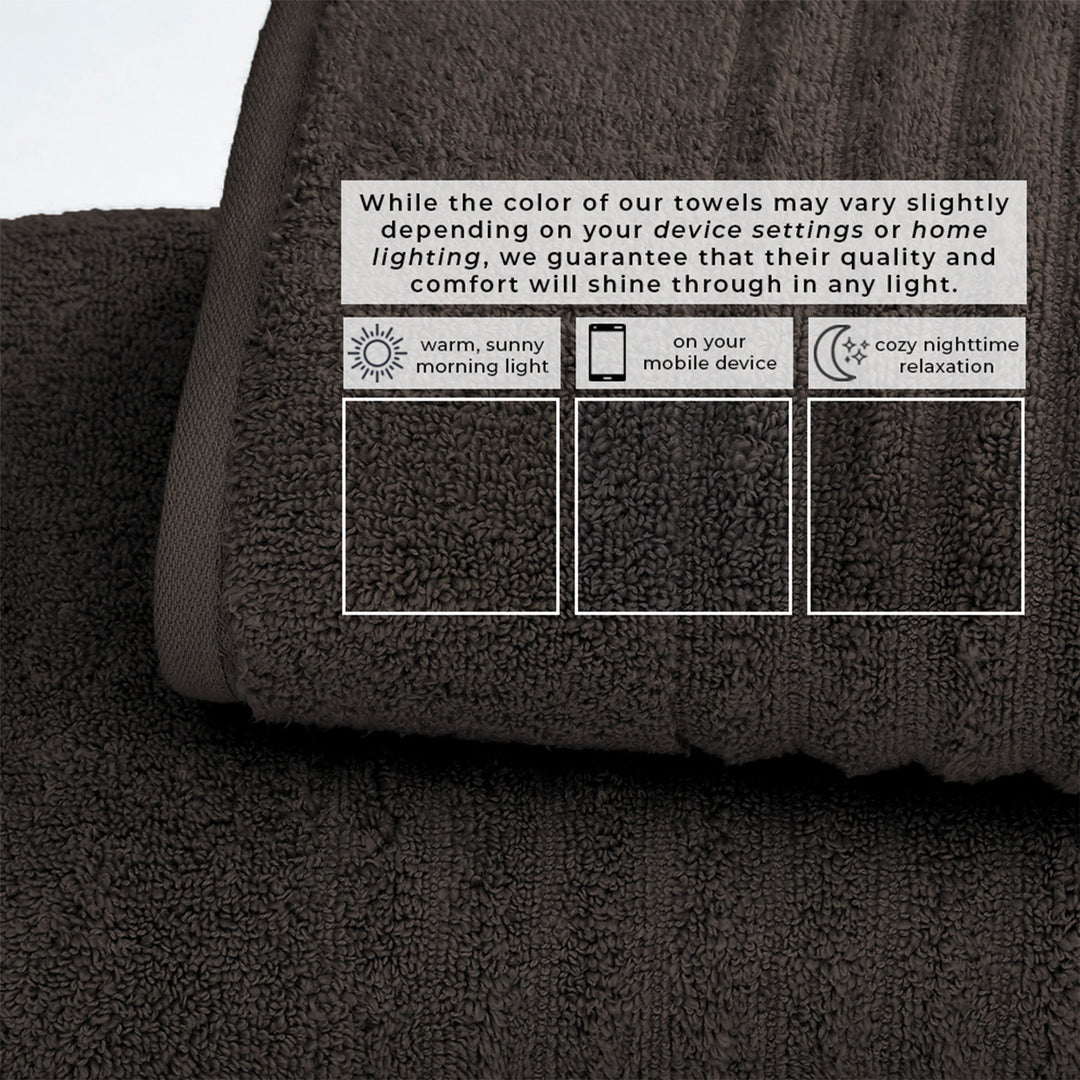Combed Cotton Bath Towels - Karina Collection