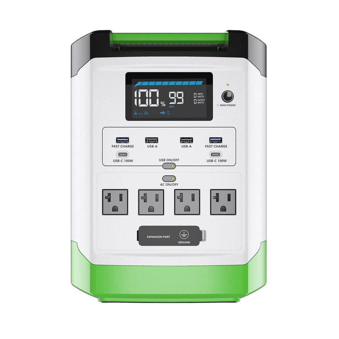 Nature's Generator Lithium Solar Generator Bundle