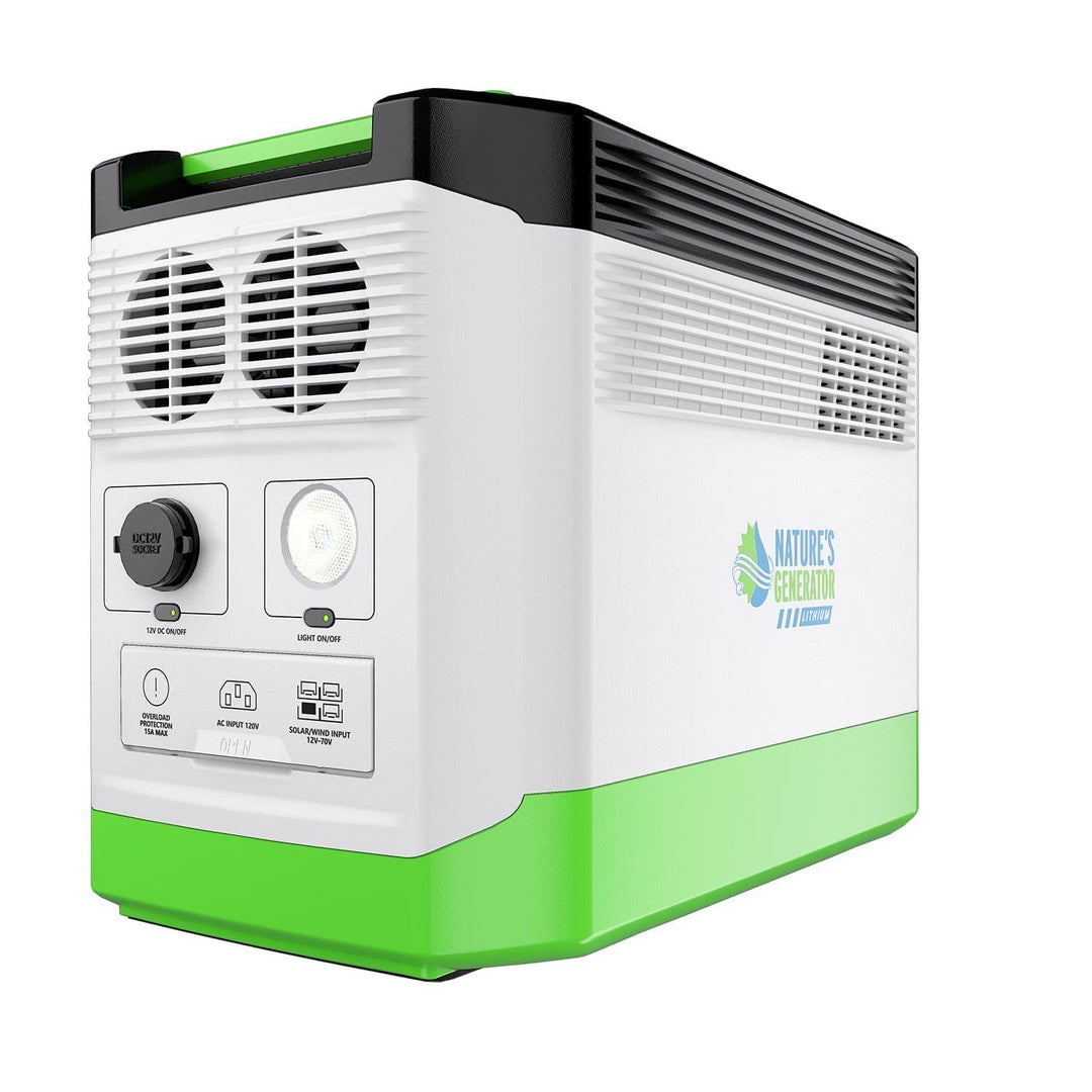 Nature's Generator Lithium Solar Generator Bundle