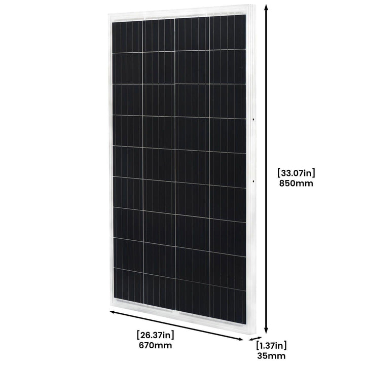 100W Solar Panels for Fast Power Recharge