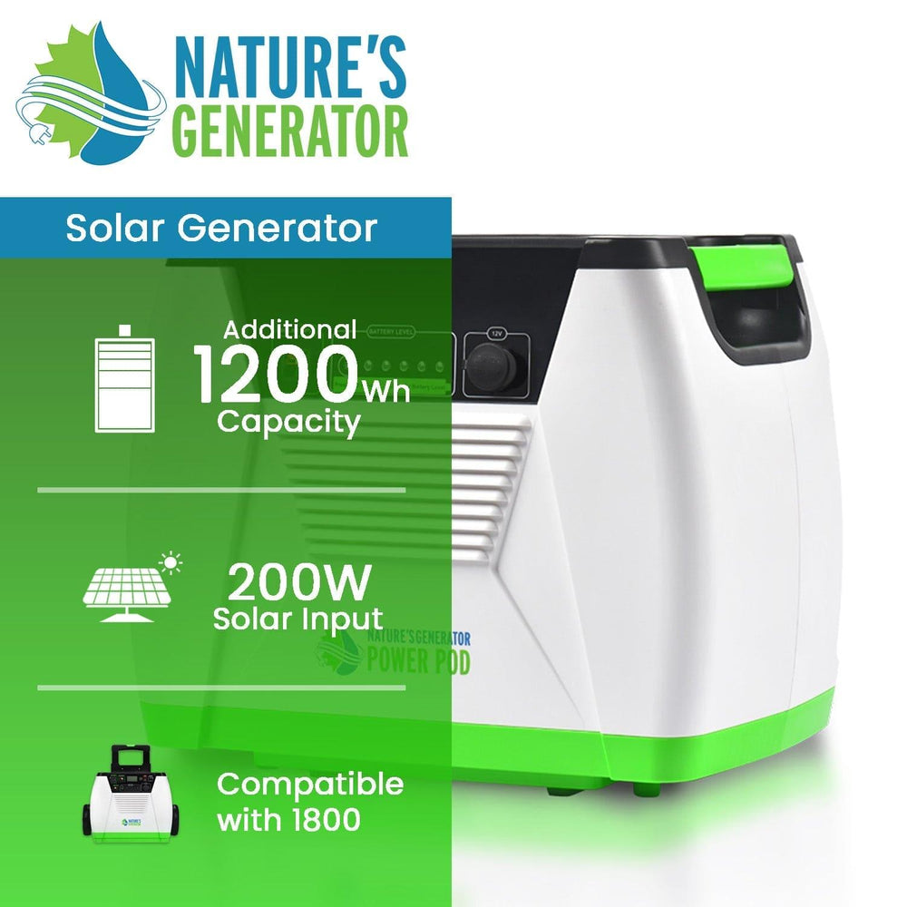 Nature's Generator Power Pod for Standard 1800 System