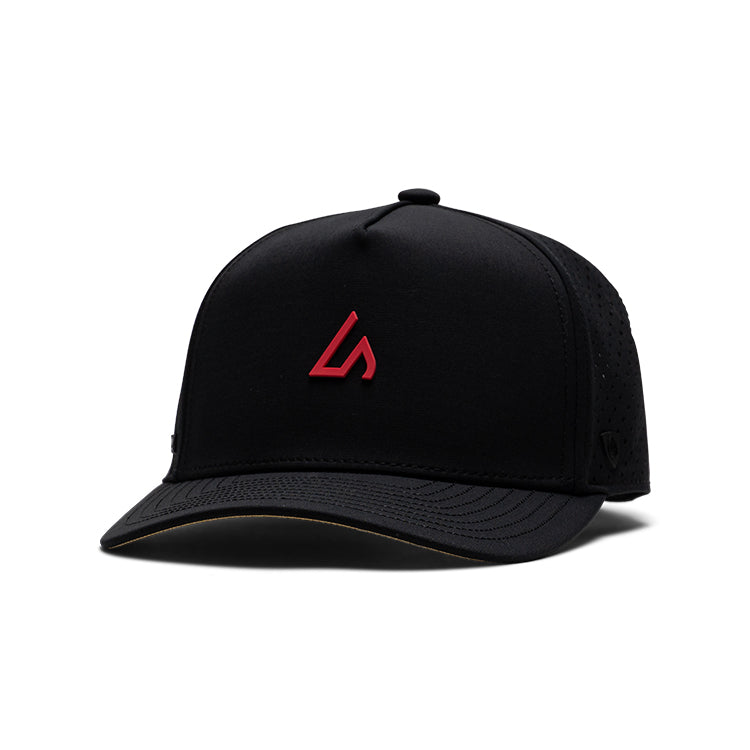 Suay Apex Hat - Black / Coral