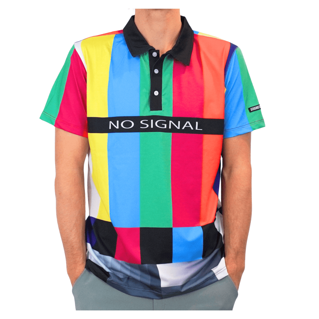 Shank it Golf No Signal TV Polo