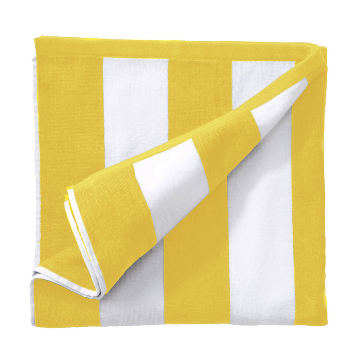 Cotton Velour Cabana Beach Towel - Novia Collection