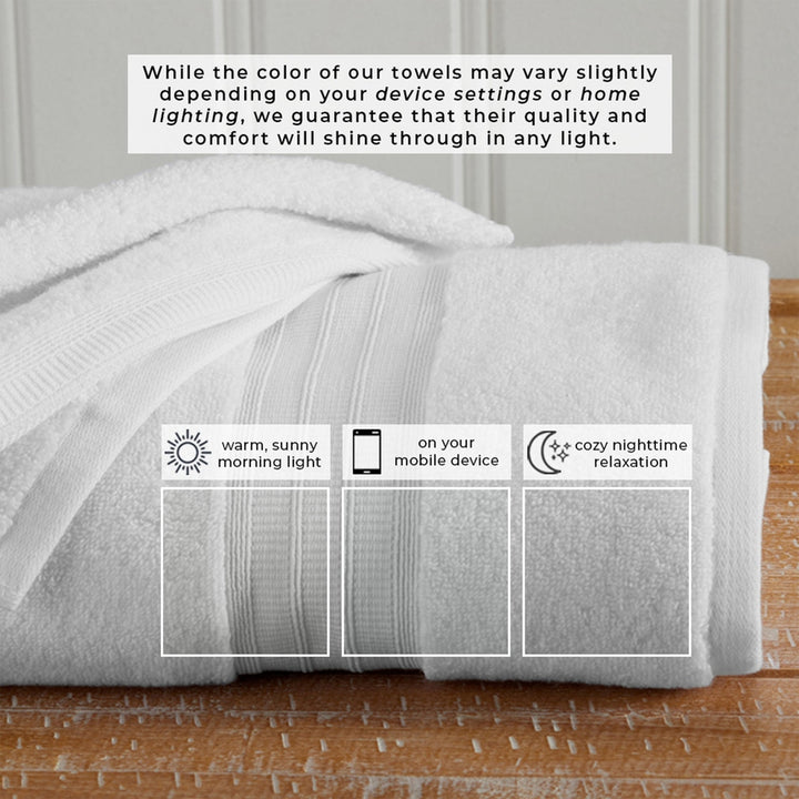 Premium Cotton Bath Towel Set - Chiara Collection