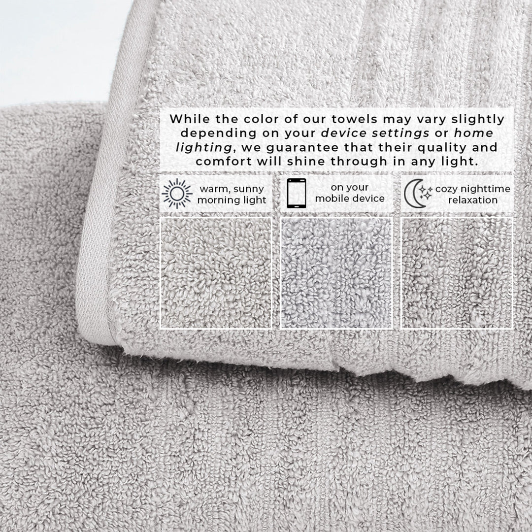 Combed Cotton Bath Towels - Karina Collection
