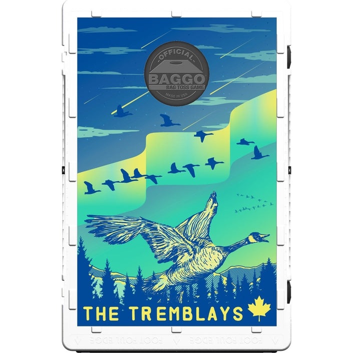 Northern Lights Goose Bean Bag Toss Game by BAGGO