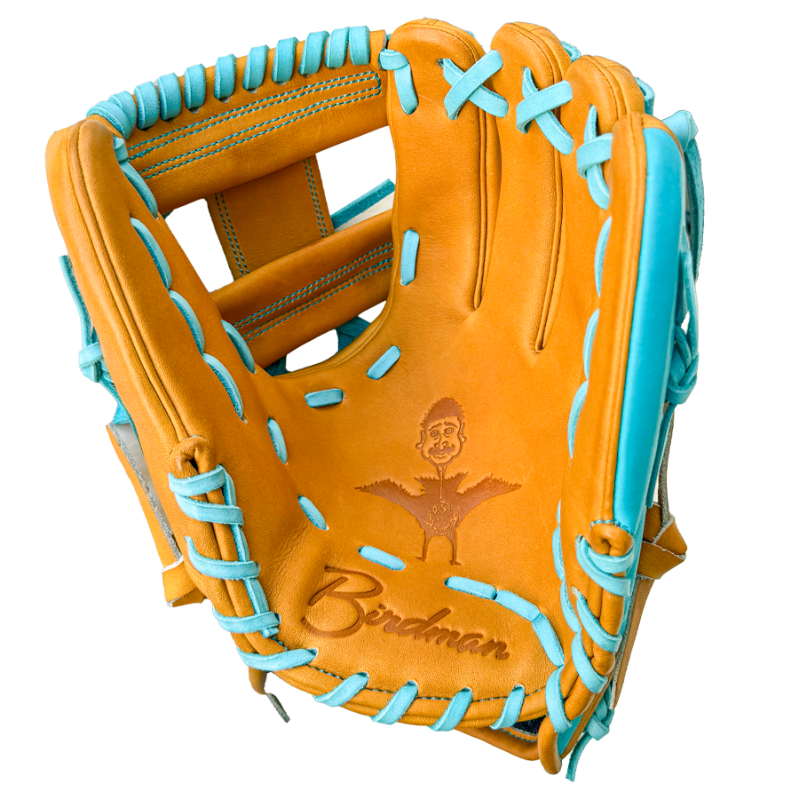 Birdman Kip 11.5" Tan/Teal Mitt