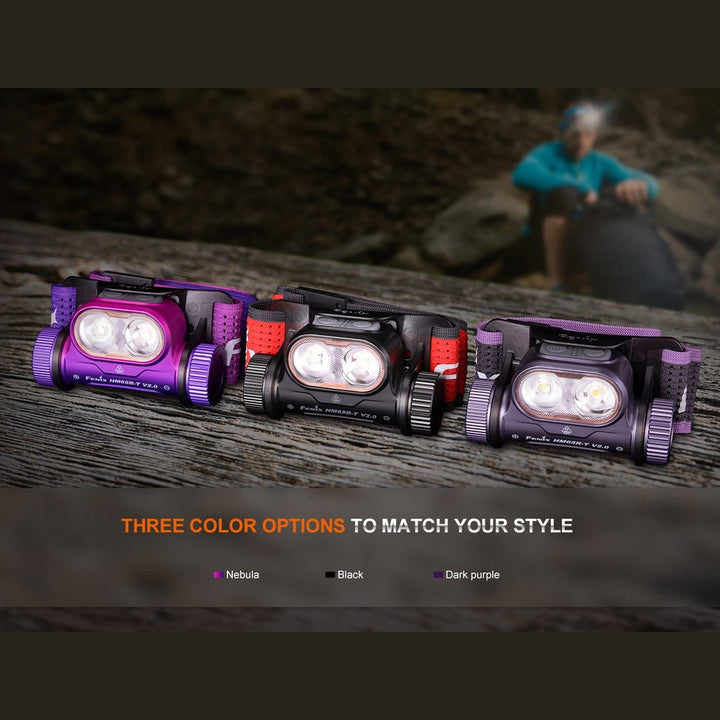 Fenix HM65R-T V2 Rechargeable Lightweight Trail Running Headlamp