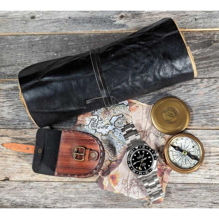 Oceaneva Men's GMT Automatic Diver Watch for Deep-Sea Adventures