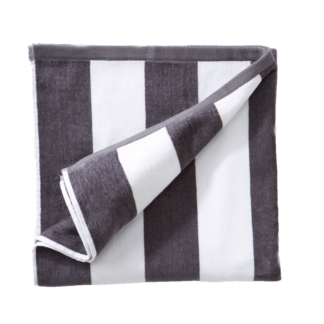 Cotton Velour Cabana Beach Towel - Novia Collection