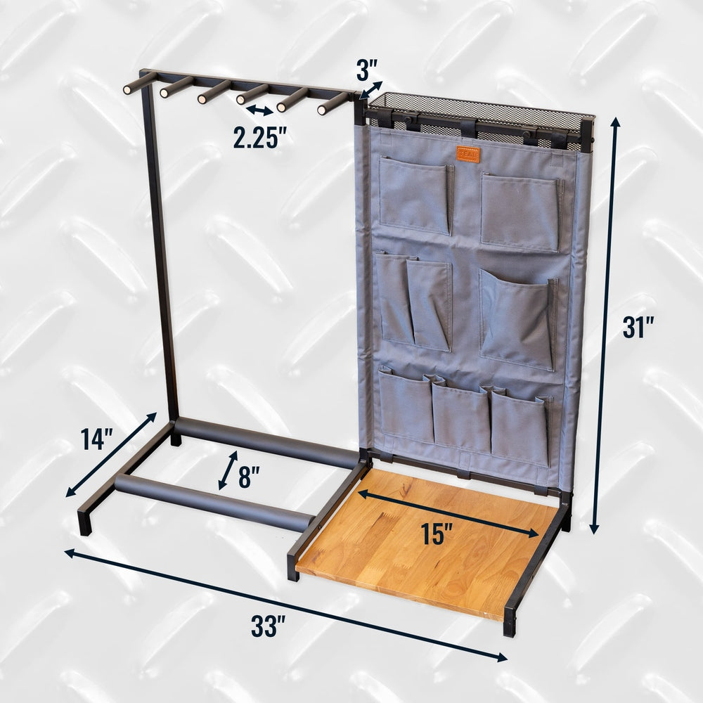 5-Slot Guitar Rack for Storage by StoreYourBoard