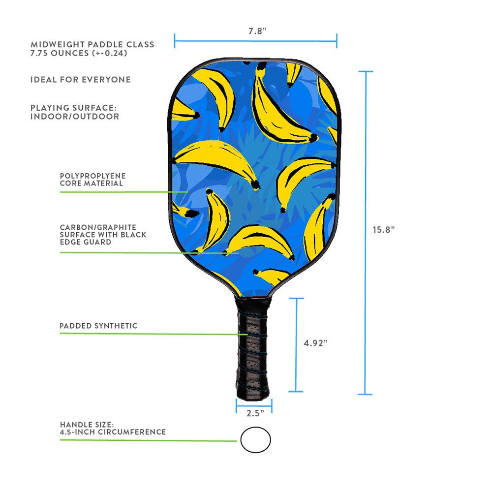 Swinton Pickleball Hero Bananas Pickleball Paddle