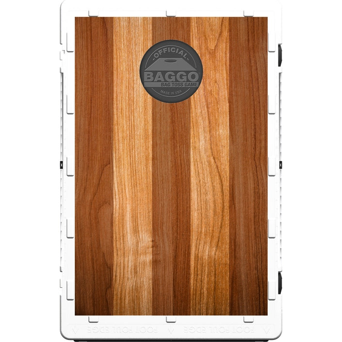 Patriotic Timber Bean Bag Toss Game by BAGGO