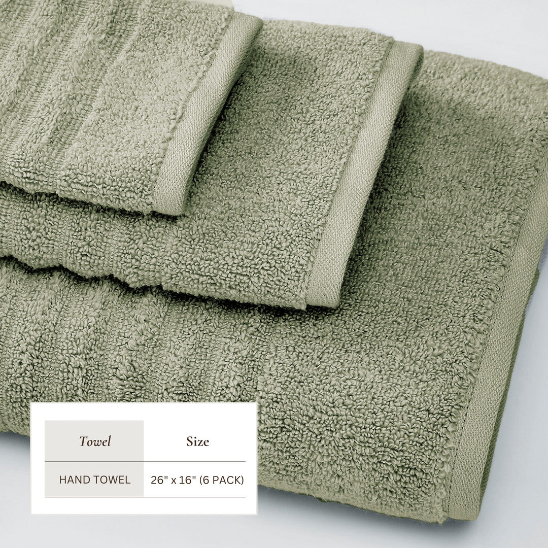 Combed Cotton Bath Towels - Karina Collection