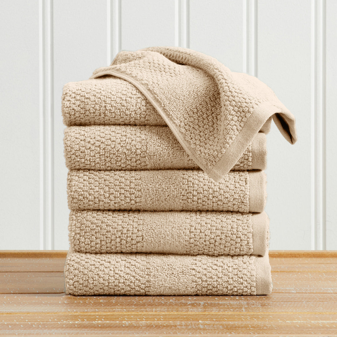 Cotton Woven Bath Towel Set - Marbella Collection