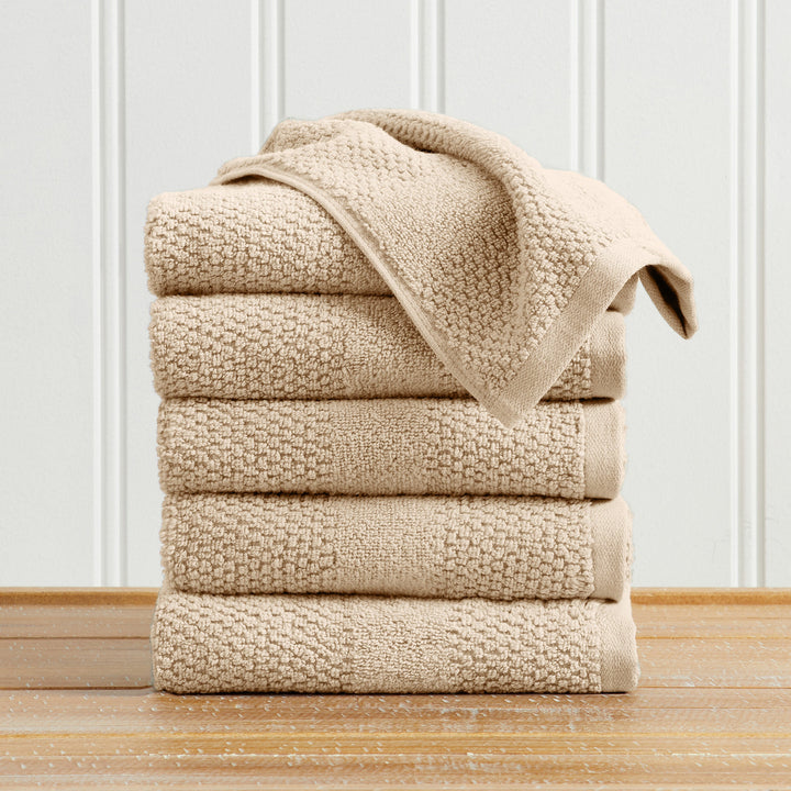 Cotton Woven Bath Towel Set - Marbella Collection