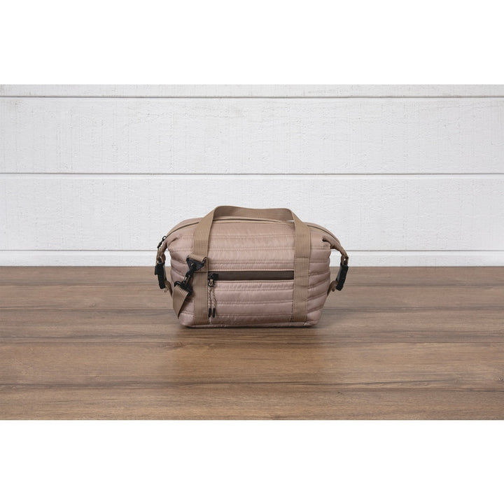 Picnic Time Midday Quilted Washable Insulated Lunch Bag