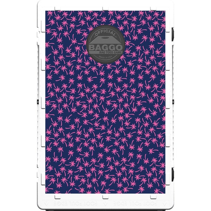 Pink Palms Baggo Bean Bag Toss Game by BAGGO
