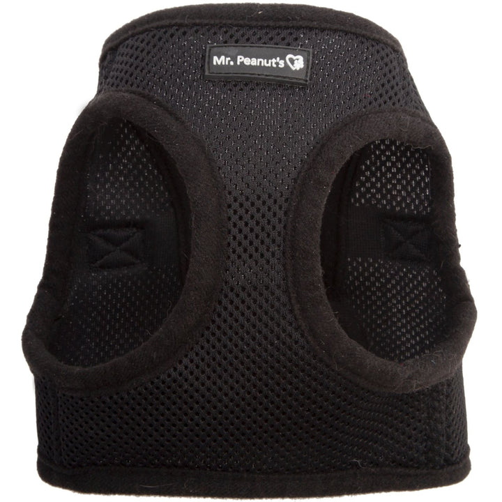 Mr. Peanut's PupTrek Harness and Leash Set, Small Dog/Cat Soft Mesh Step In Harness Vest