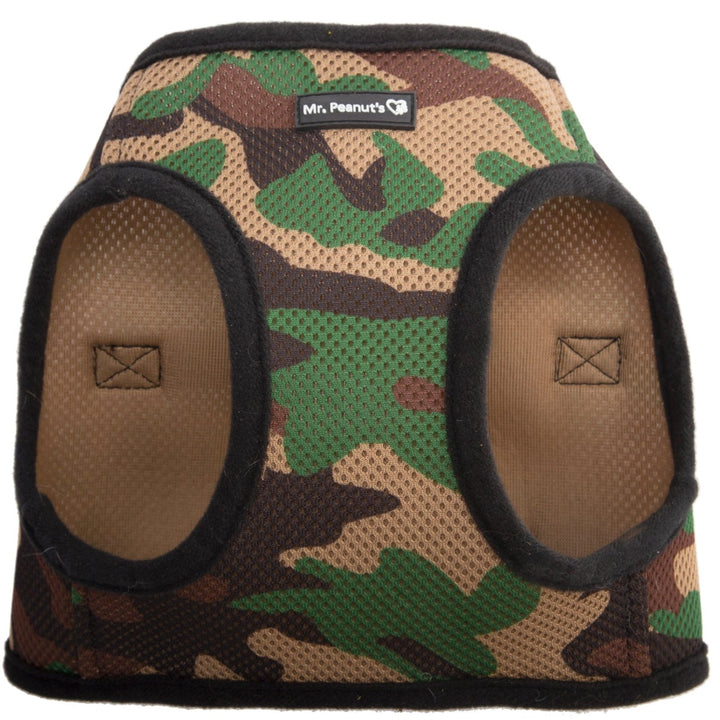 Mr. Peanut's PupTrek Harness and Leash Set, Small Dog/Cat Soft Mesh Step In Harness Vest