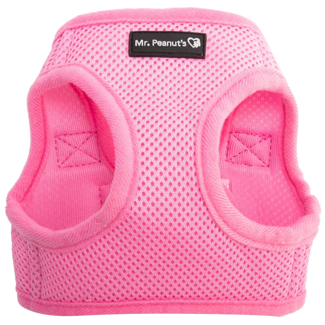 Mr. Peanut's PupTrek Harness and Leash Set, Small Dog/Cat Soft Mesh Step In Harness Vest