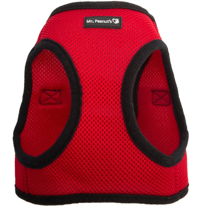 Mr. Peanut's PupTrek Harness and Leash Set, Small Dog/Cat Soft Mesh Step In Harness Vest